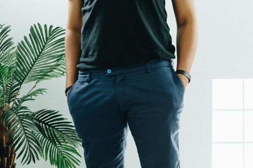 fashion man clothing model